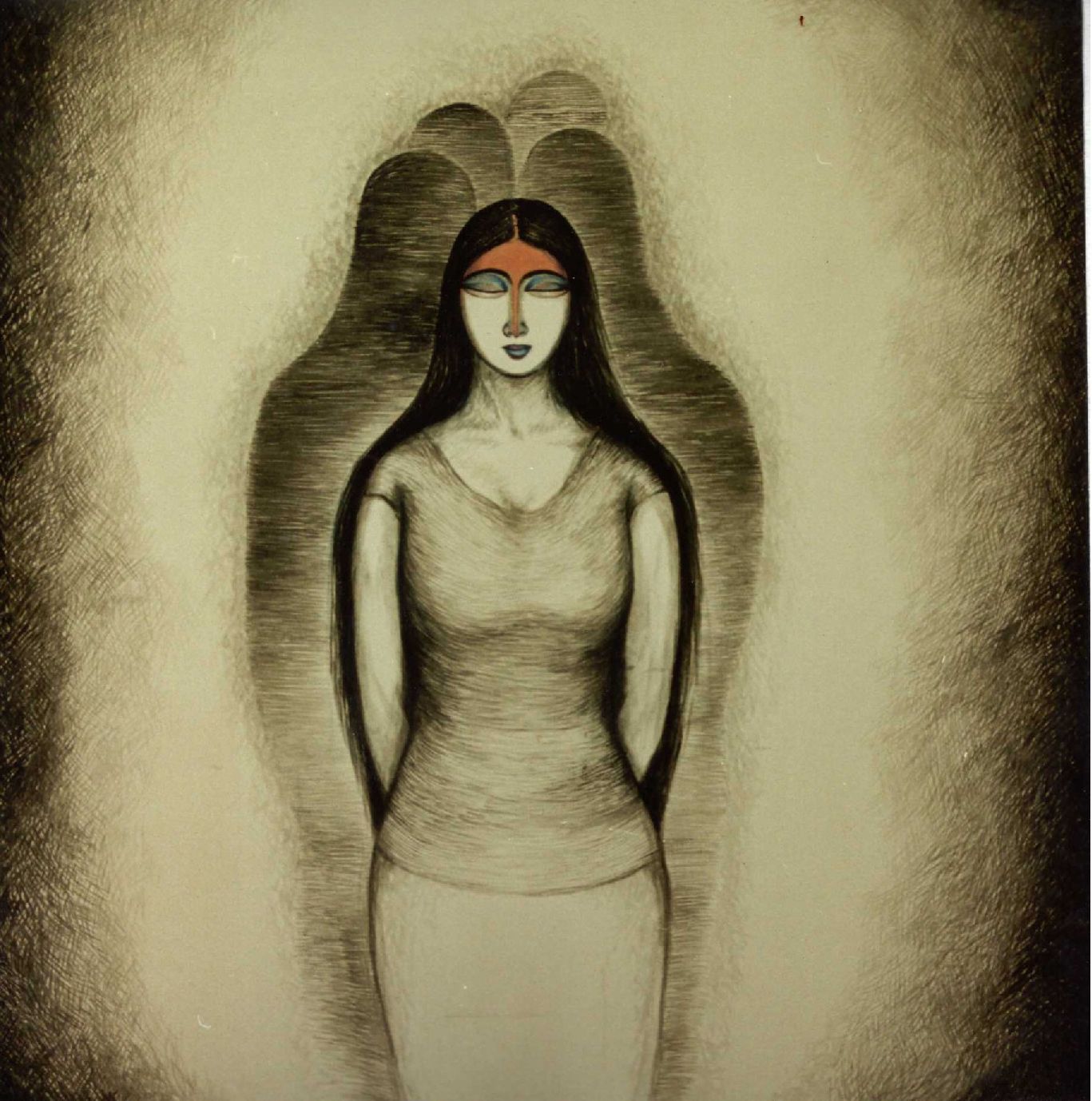 Sumana Dey - Black & White Paintings