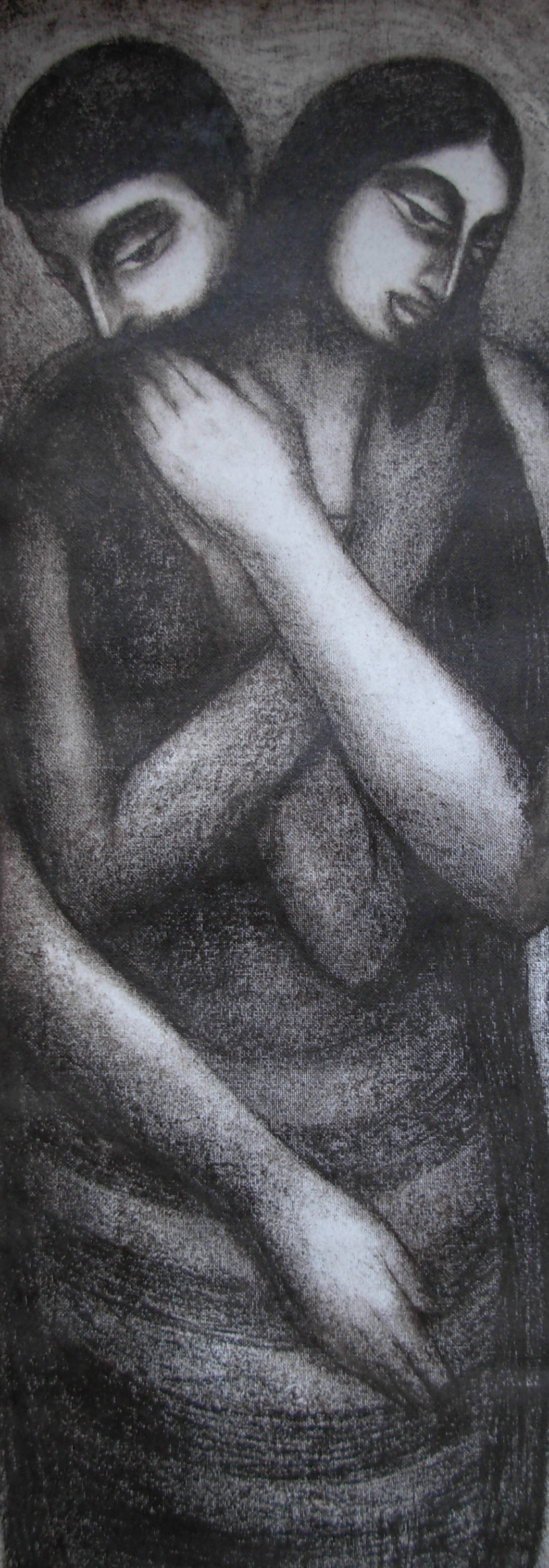 Sumana Dey - Black & White Paintings