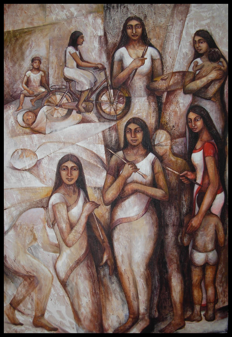 Sumana Dey - Coloured Paintings