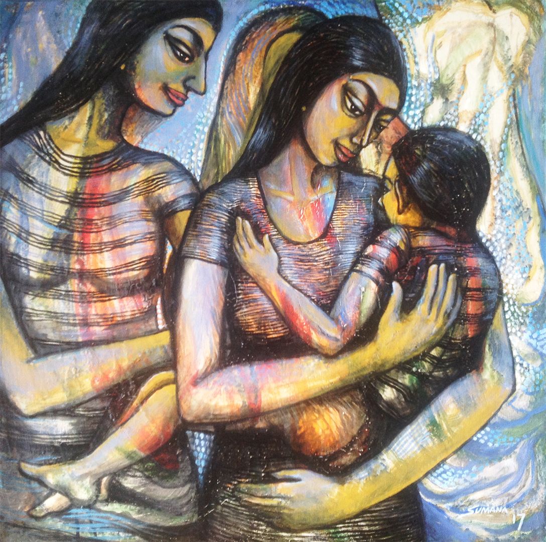 Sumana Dey - Coloured Paintings